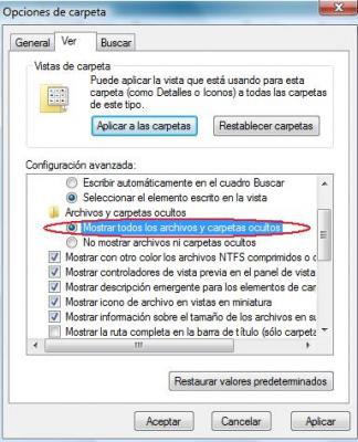 Al escondite..... Te pillé!! (WINDOWS VISTA)